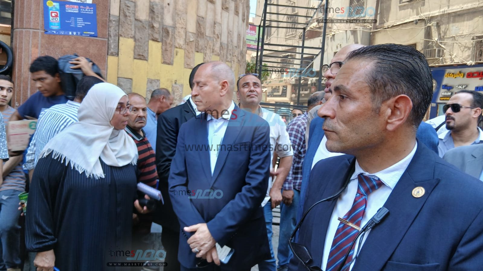 حريق سنترال رمسيس 