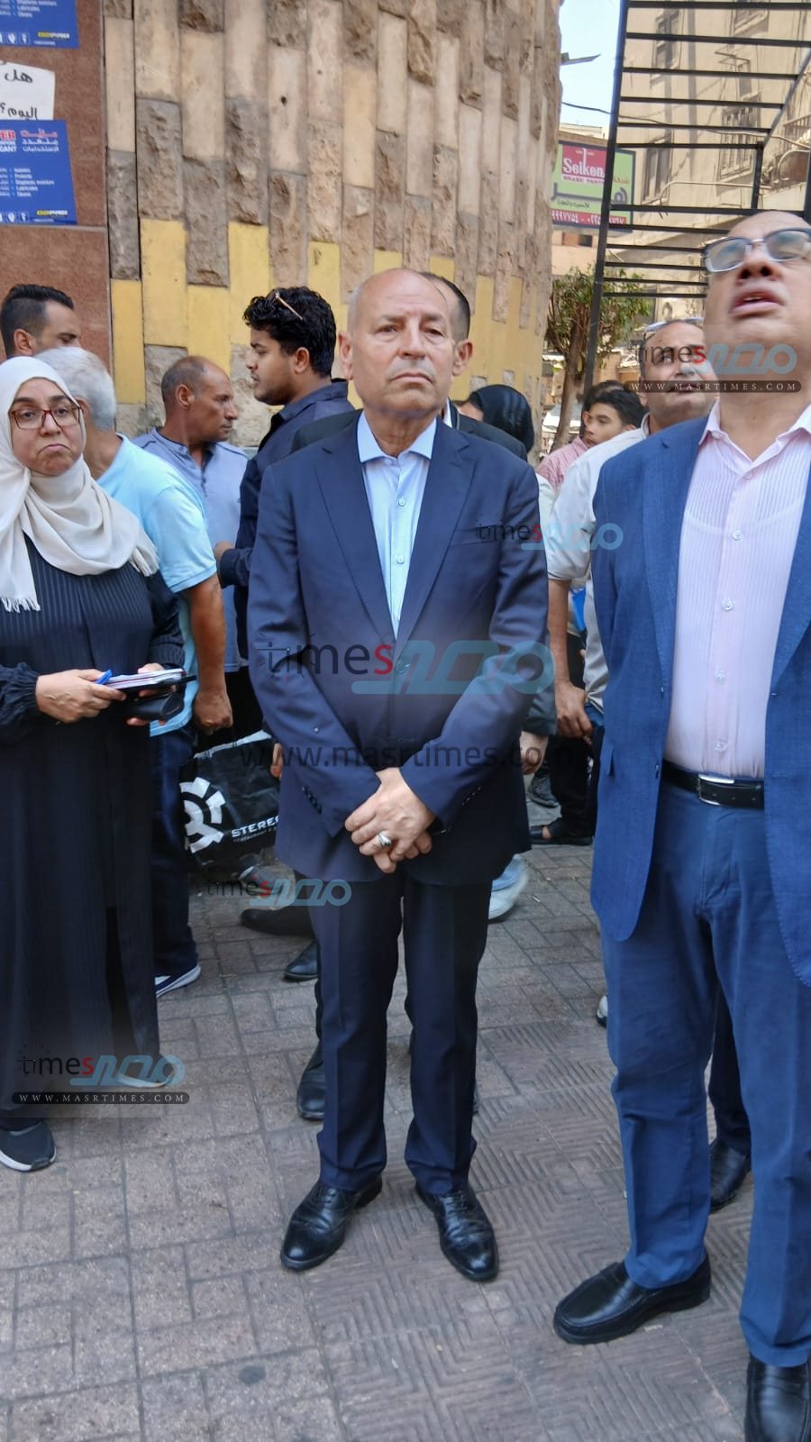 حريق سنترال رمسيس 