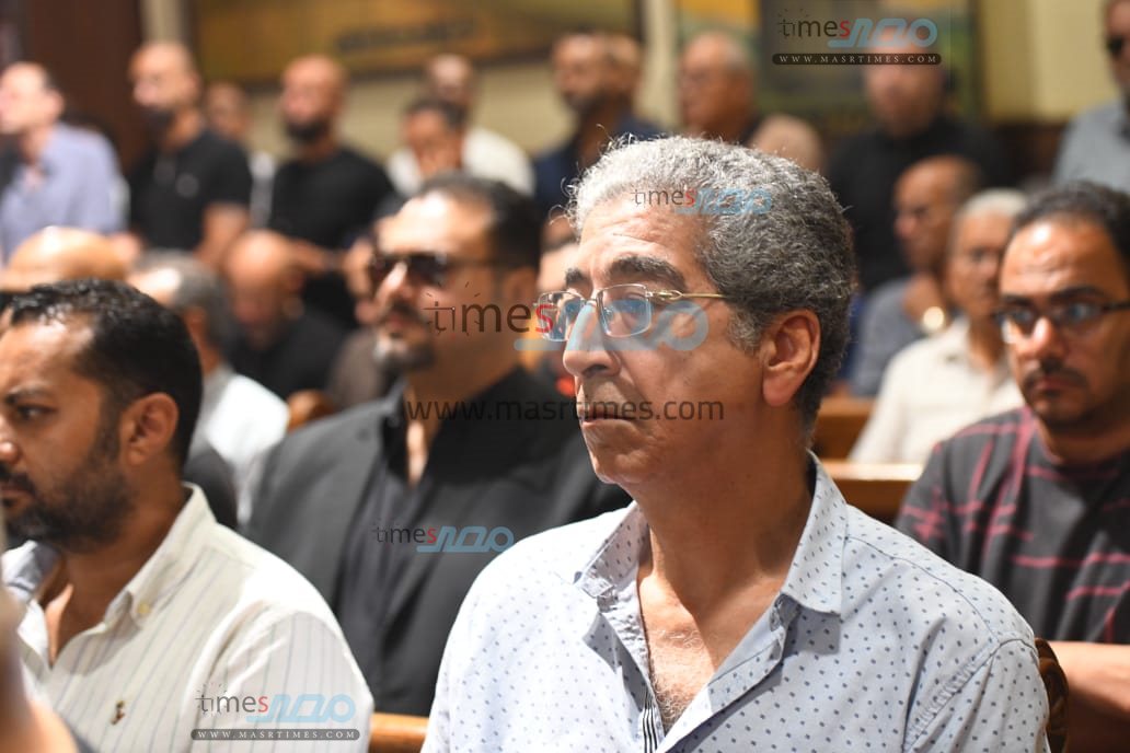 جنازة الفنان لطفي لبيب 