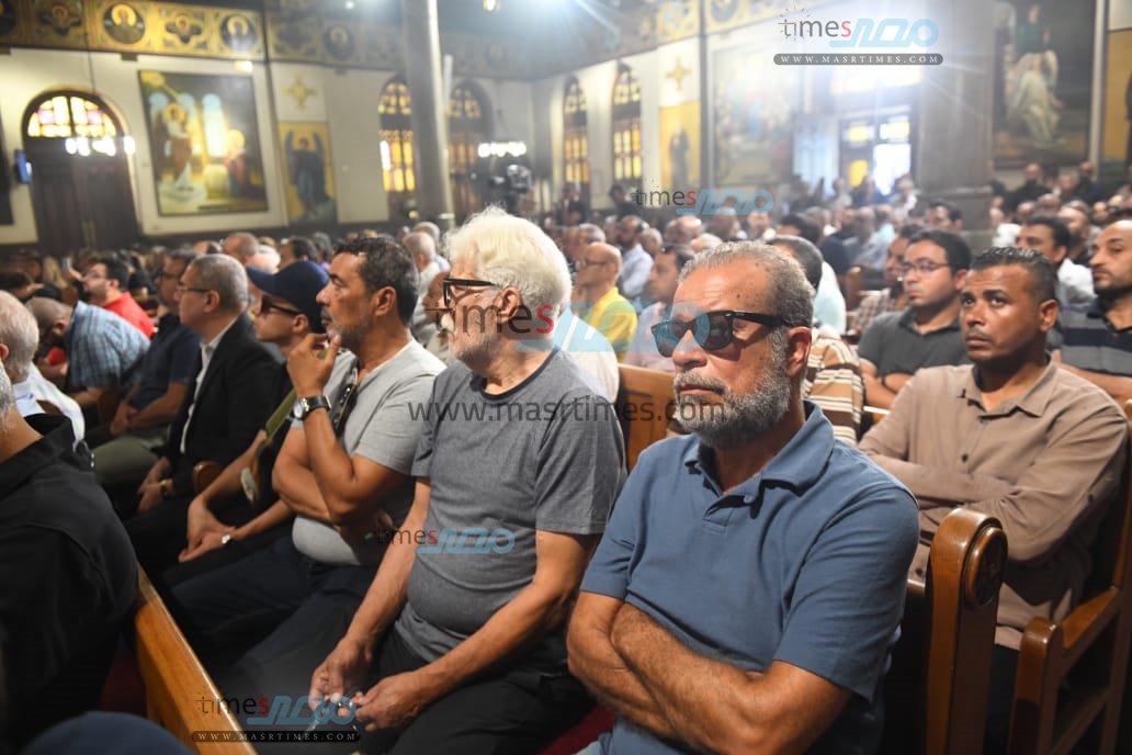 جنازة الفنان لطفي لبيب 