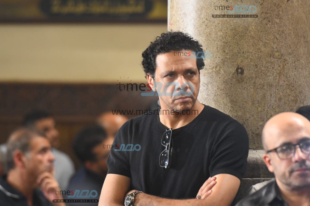 جنازة الفنان لطفي لبيب 