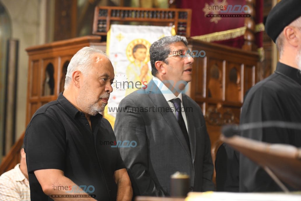 جنازة الفنان لطفي لبيب 