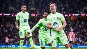 موعد مباراة برشلونة وأتلتيك بلباو في نصف نهائي كأس السوبر الإسباني والقنوات الناقلة والتشكيل المتوقع