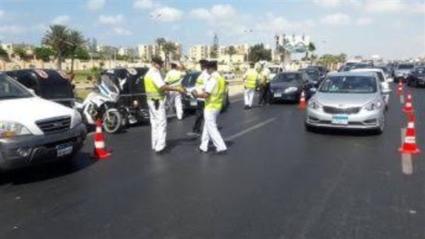 غلق كلي لكوبري تقاطع محور محمد علي فهمي مع محور عمر سليمان 