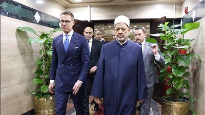 شيخ الأزهر يستقبل رئيس فنلندا 