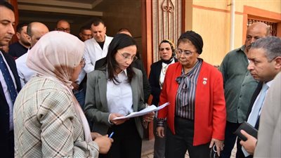 نائب وزير الصحة تتفقد المنشآت الصحية بمحافظة البحيرة 