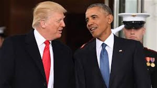 ترامب و أوباما     
