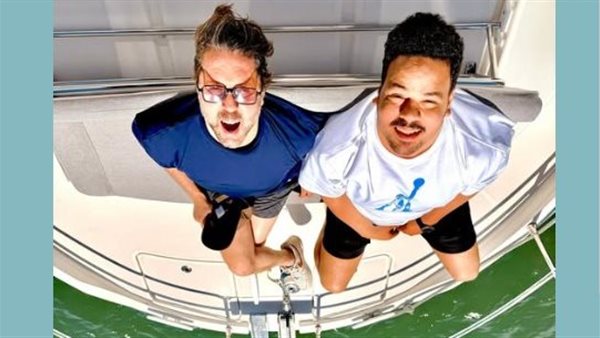 مصطفى غريب وهشام ماجد     