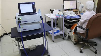 جهازي علاج الجهاز العصبي بمستشفي جامعة بني سويف     