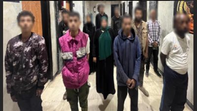 ضبط المتهمين