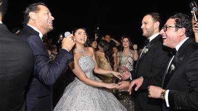 حفل زفاف ابنة شقيق عماد زيادة    